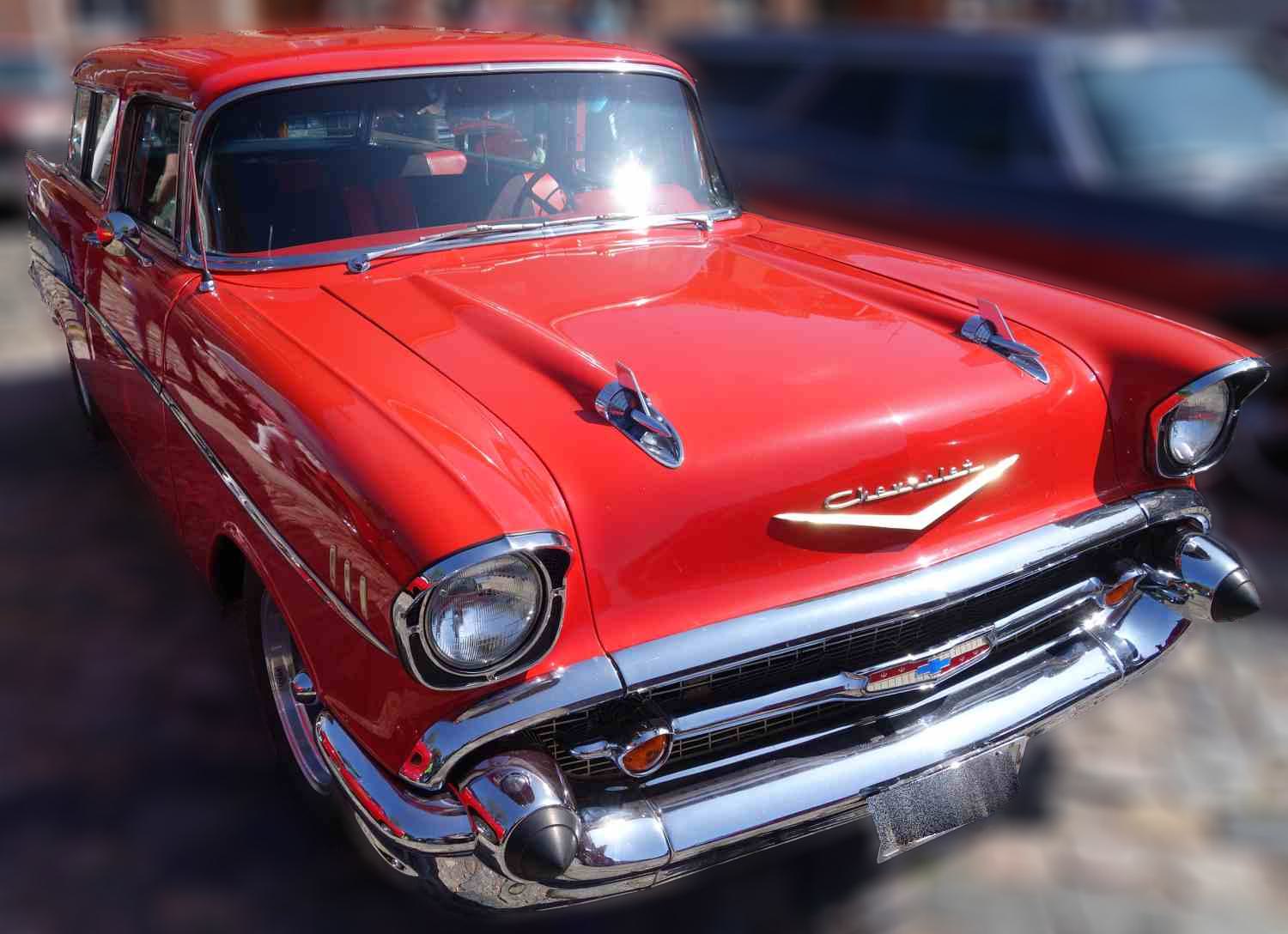 Chevrolet Bel-air 2 d sedan, 4.6 (283) V8 Powerglide, 223hK