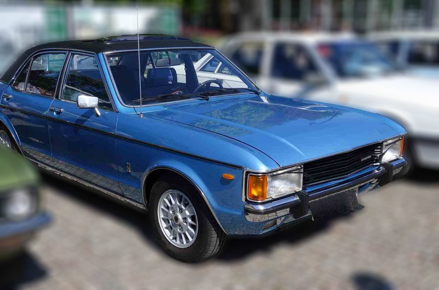 Ford Granada europeisk 4-dørs Sedan generation GGxL Facelift 3.0 V6 138hk