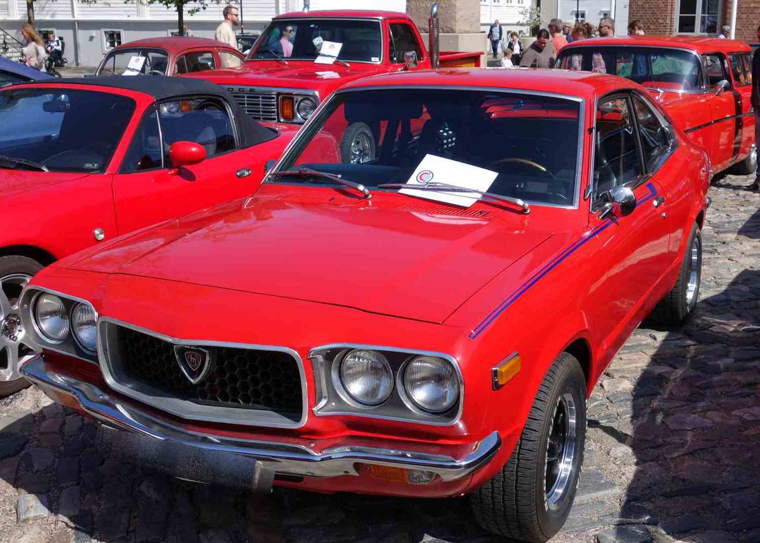Mazda RX-3 RX3 1 generasjon 110 hk, wankelmotor