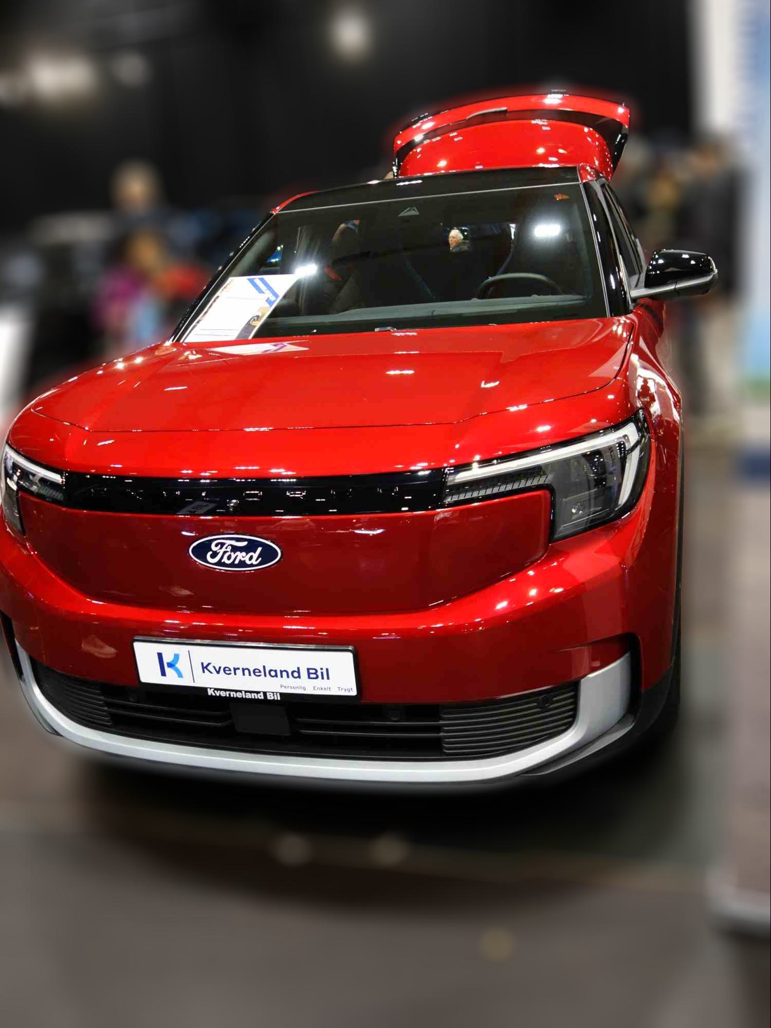 Ford Explorer elektrisitet EV Extended Range RWD