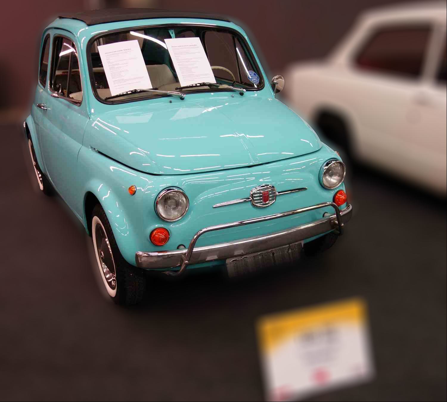 Fiat 500 Nuova fra 1957 til 1975 NUOVA 500 18 hk