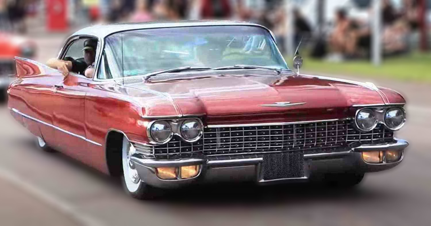 Cadillac DeVille Coupe de ville hardtop 1959