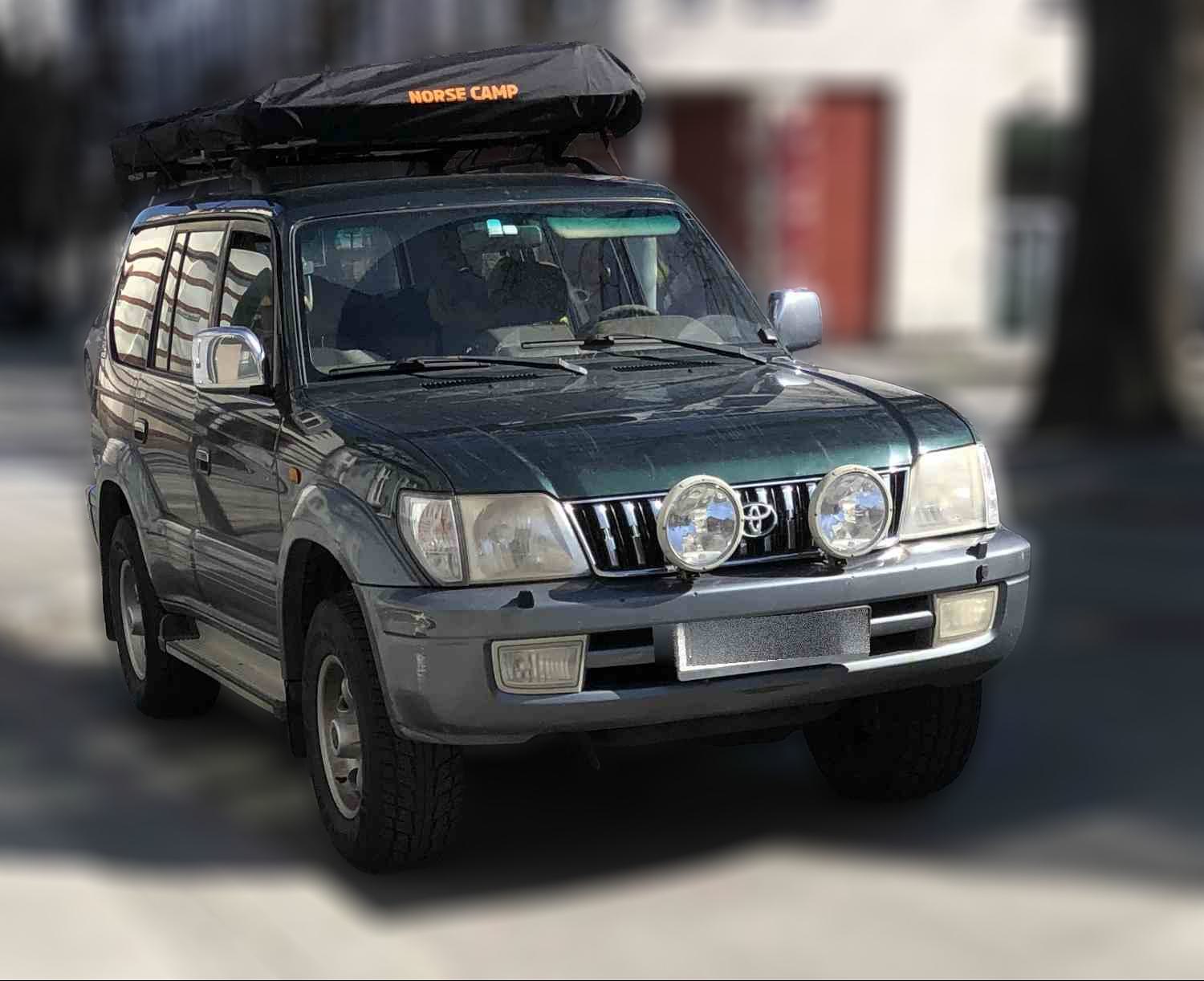 Toyota Land-Cruiser Prado   4WD manuel, 125 hk